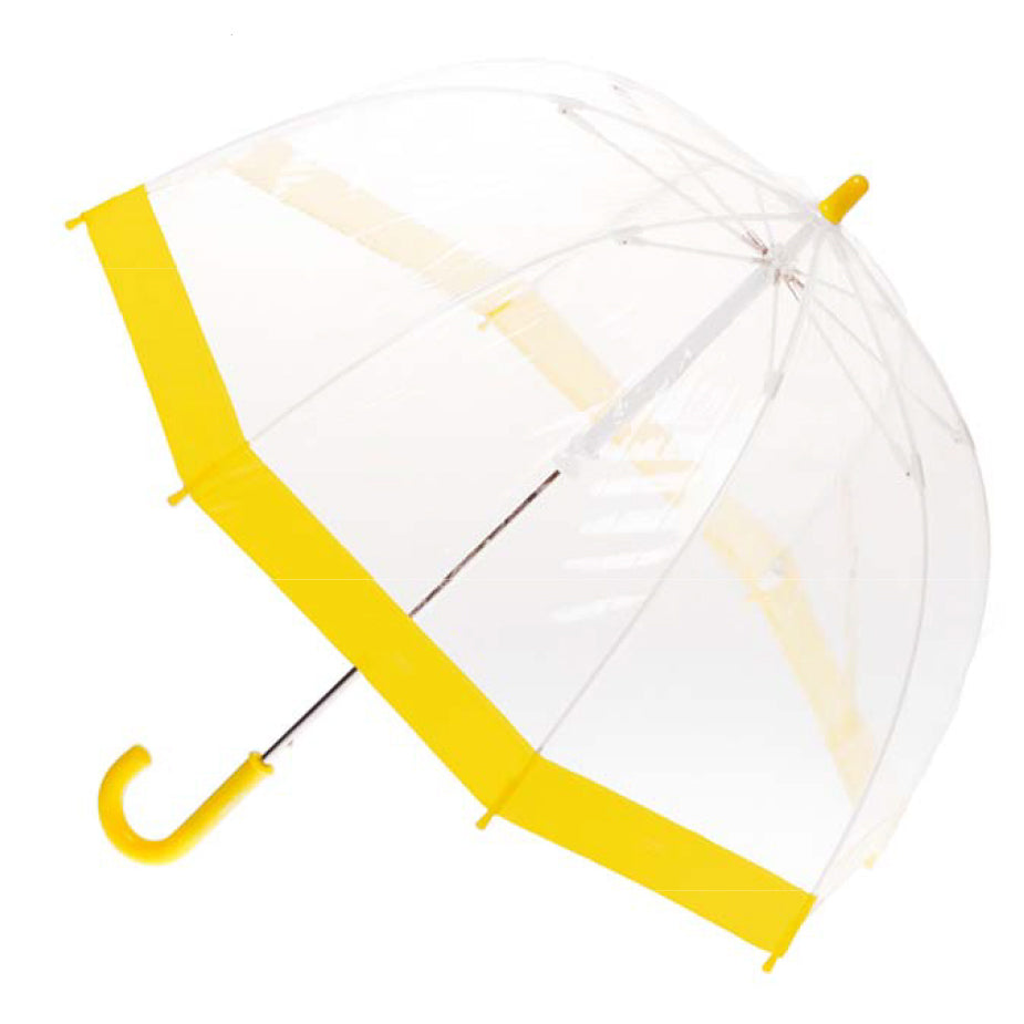 Clifton Brolly Umbrella Clear Yellow - Chalk