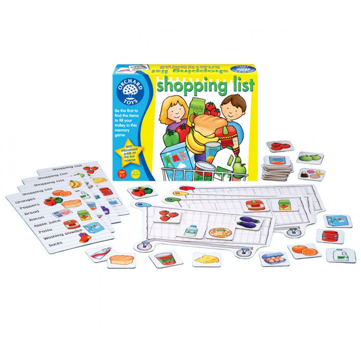 orchard toys shopping list game - Chalk