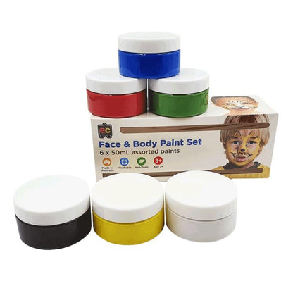 Educational Colours Paint Set Face And Body