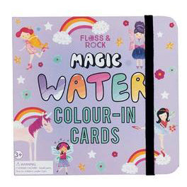 Floss & Rock Magic Water Colour In Cards Fairy Unicorn