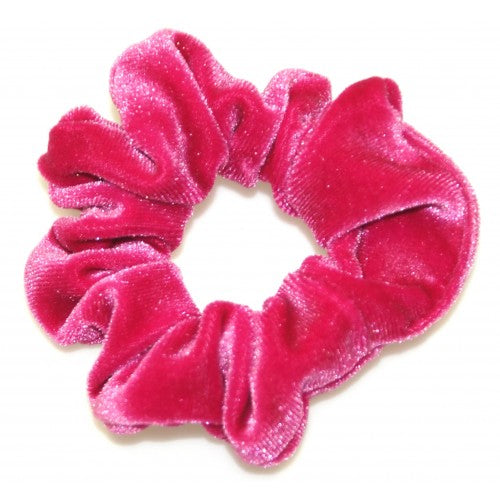 goody gumdrops scrunchie velvet - Chalk