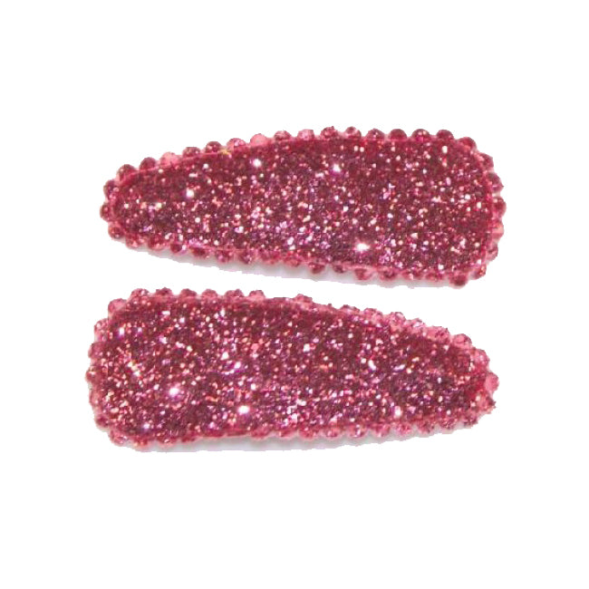 goody gumdrops hair snaps glitter small pink - Chalk