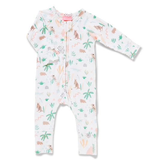 halcyon nights sleep suit outback dreamers - Chalk