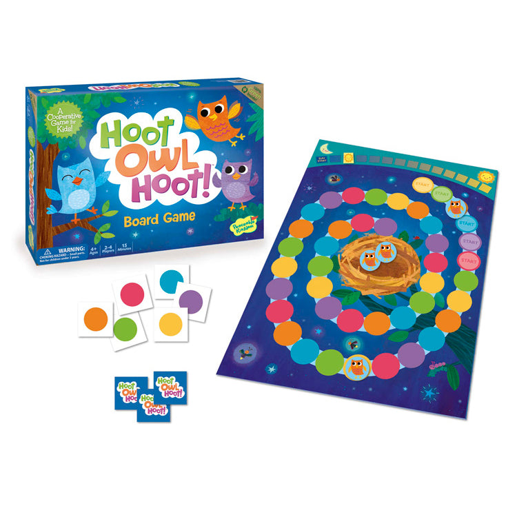 peaceable kingdom board game hoot owl hoot - Chalk