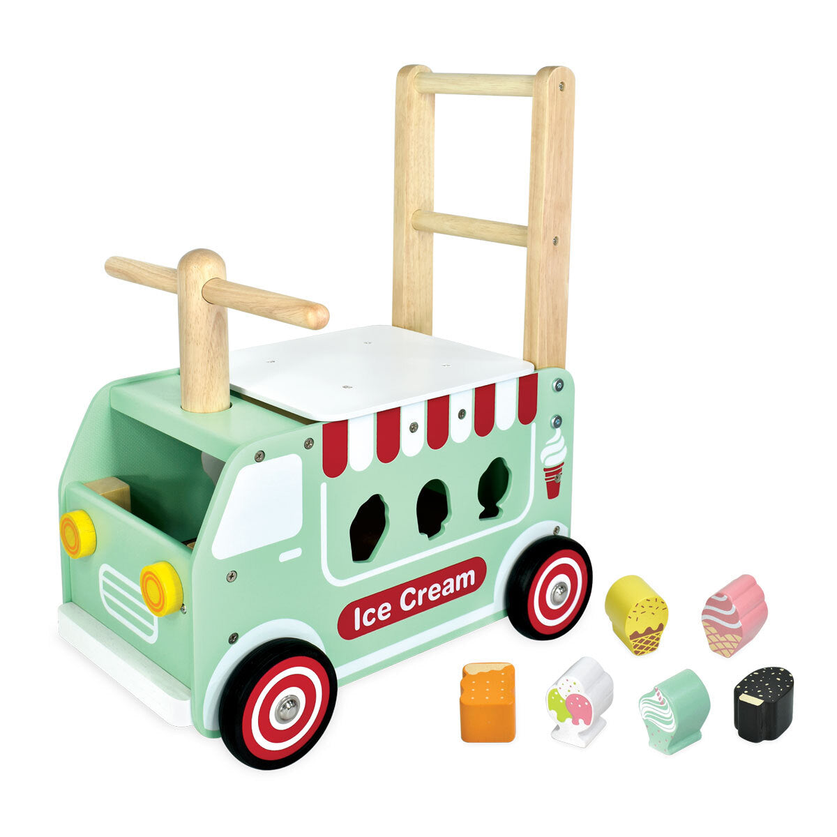 I'm Toy Walk And Ride Icecream Truck Sorter