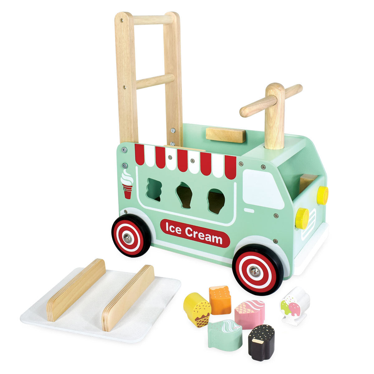 I'm Toy Walk And Ride Icecream Truck Sorter