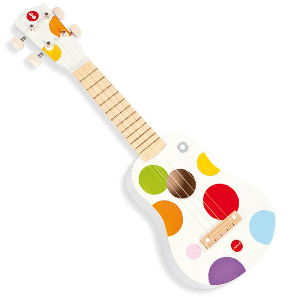 Janod Confetti Ukulele - Chalk