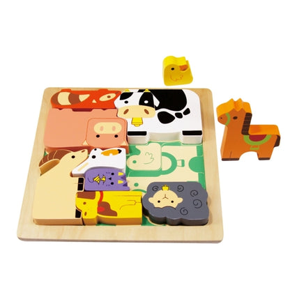 Kiddie Connect Chunky Puzzle Animal Farm