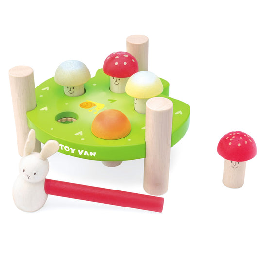 Le Toy Van Petilou Hammer Game Mr Mushrooms