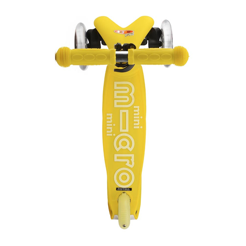 Mini micro deals deluxe scooter yellow