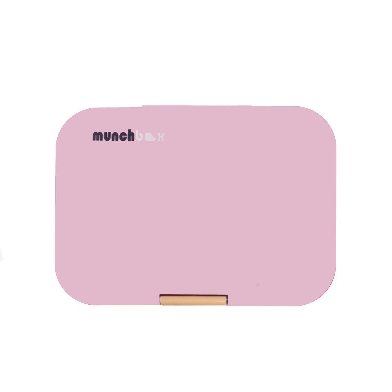munchbox midi5 lunchbox pink flamingo apricot latch - Chalk