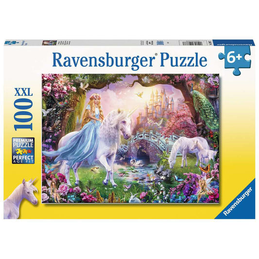 ravensburger puzzle 100pc magical unicorn - Chalk