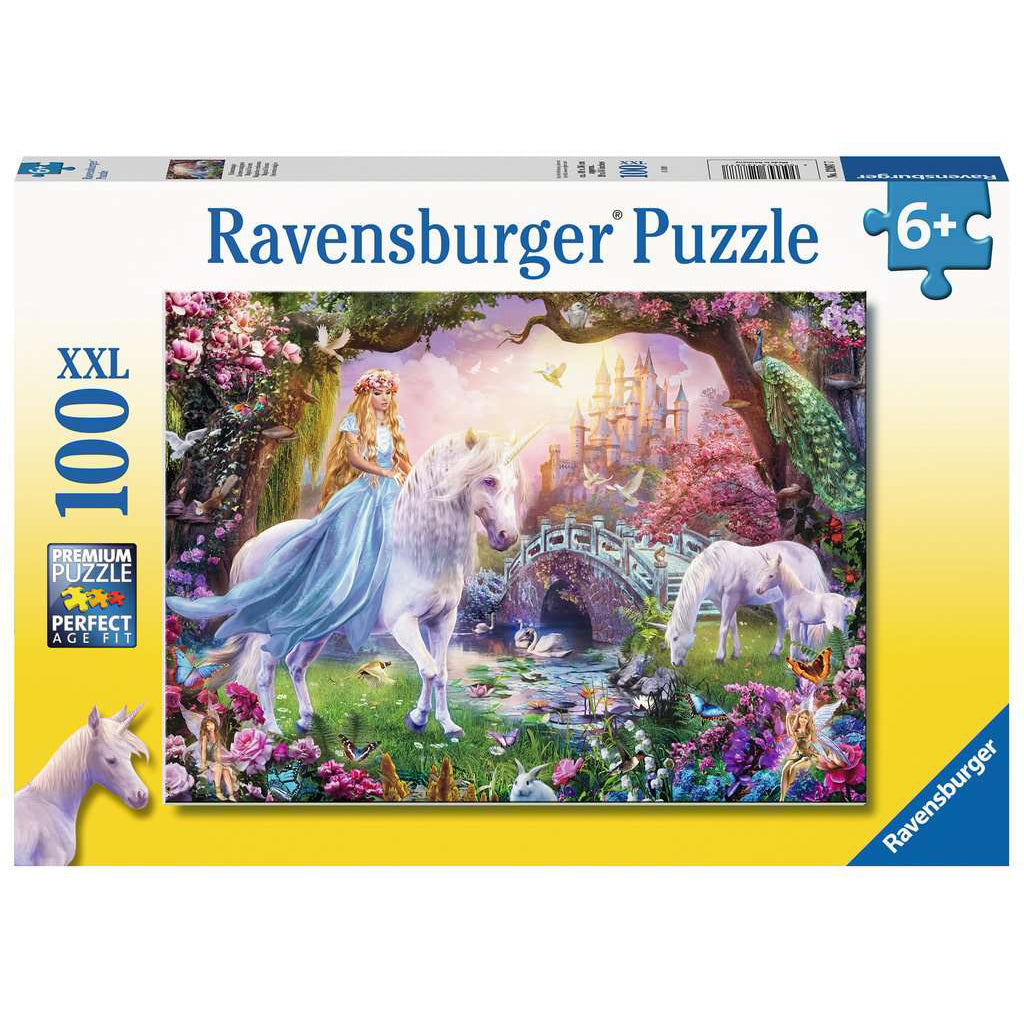 Ravensburger Puzzle 100Pc Magical Unicorn – Chalk