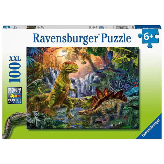ravensburger puzzle 100pc dinosaur oasis - Chalk