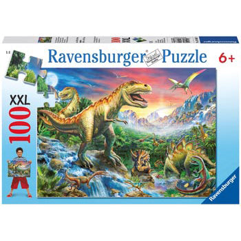 ravensburger puzzle 100pc time of the dinosaurs - Chalk