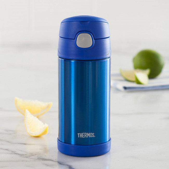 thermos 355ml insulated bottle blue - Chalk