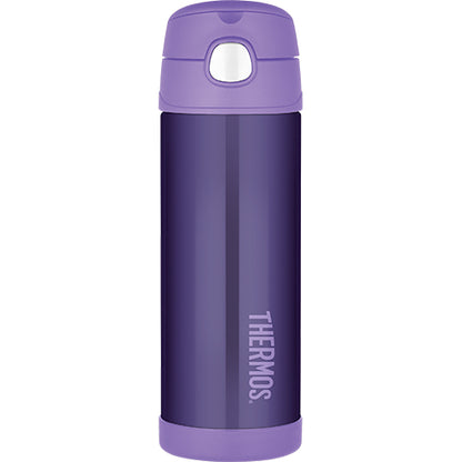 thermos 470ml insulated bottle purple - Chalk