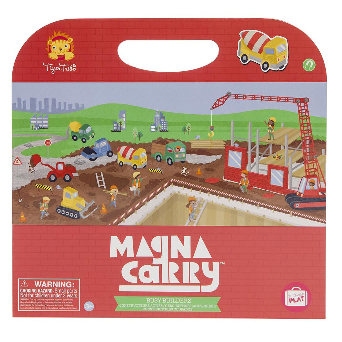 tiger tribe magna carry busy builders - Chalk