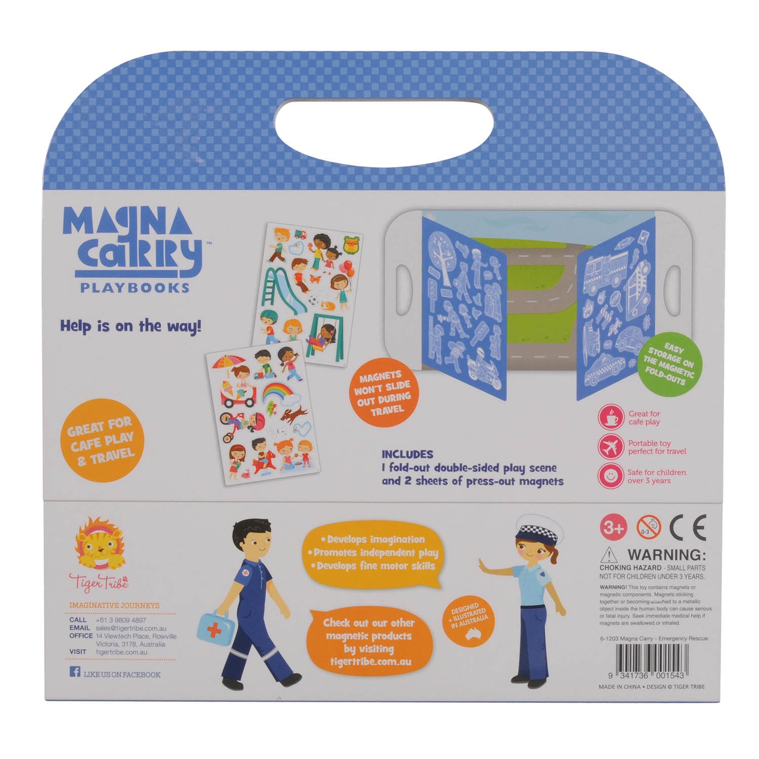 tiger tribe magna carry emergency rescue - Chalk