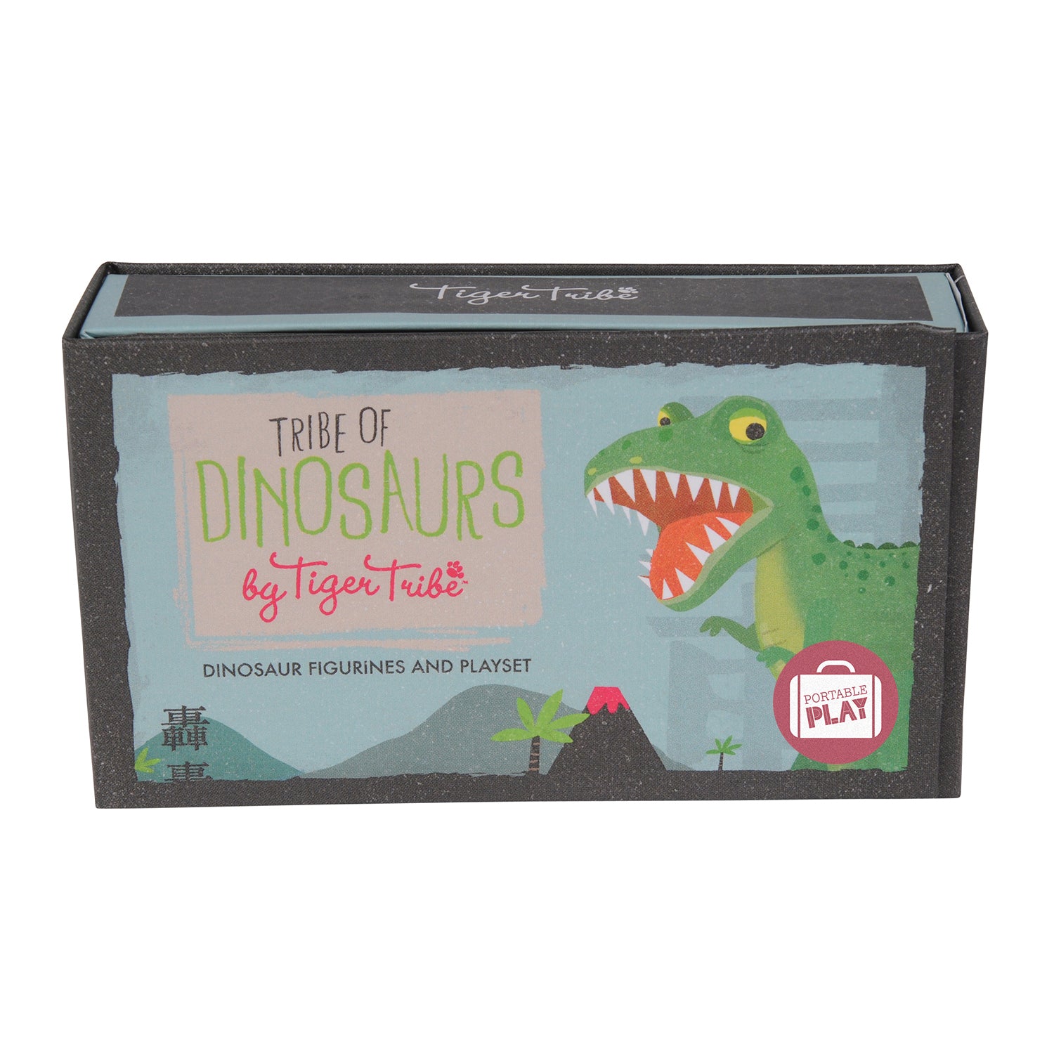 tiger tribe tribe of dinosaurs - Chalk