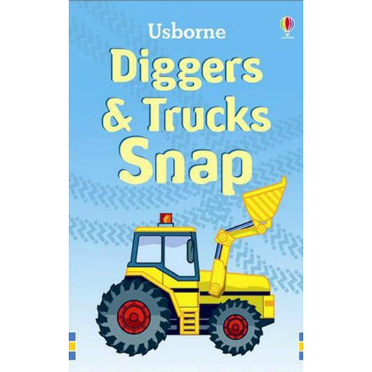 Usborne Snap Card Game Diggers & Trucks