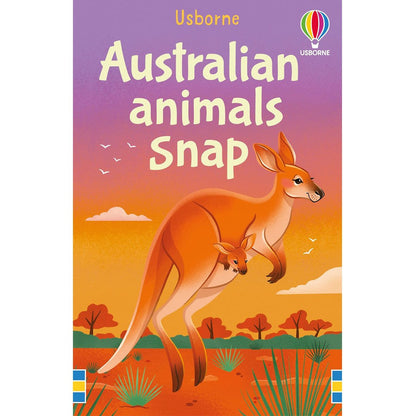 Usborne Snap Card Game Australian Animals